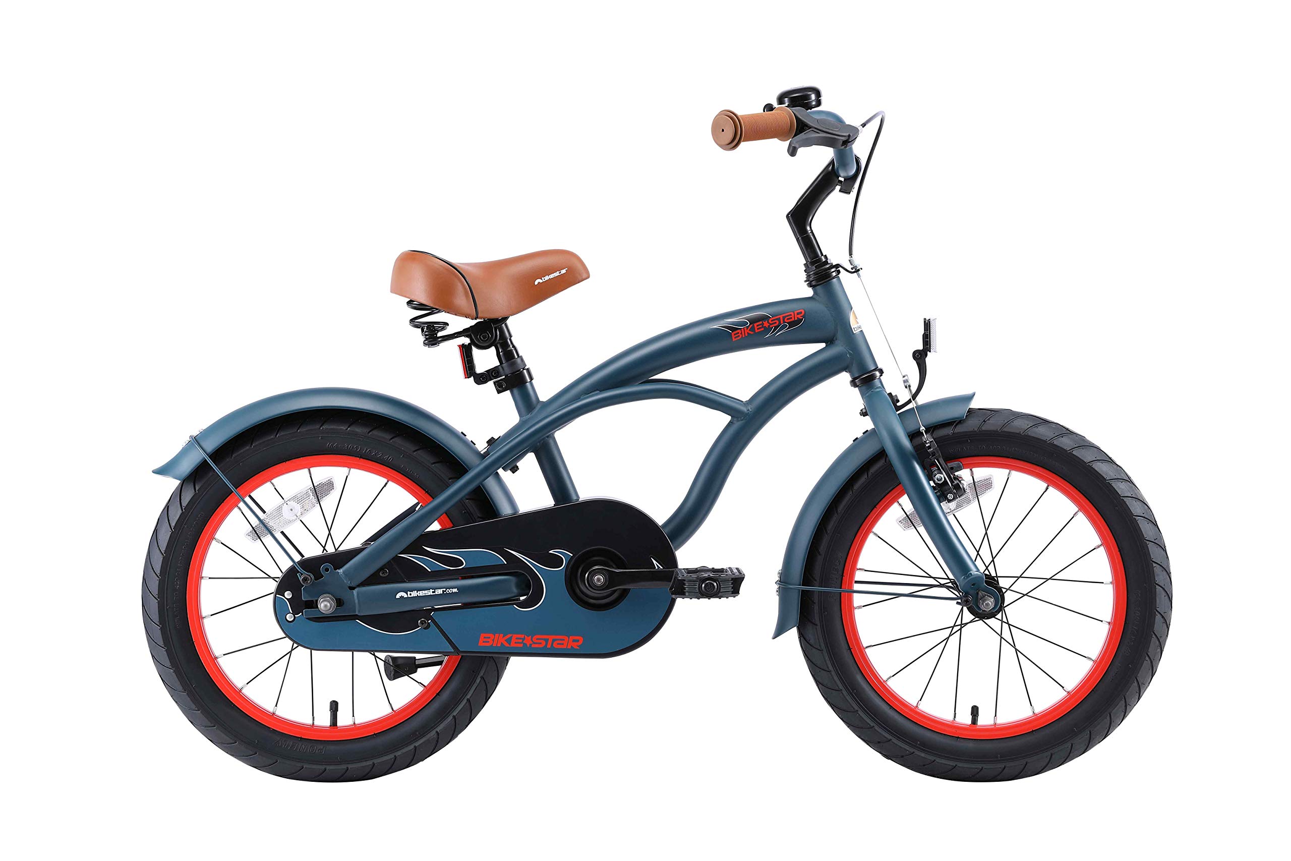 bikestar-cruiser-16-pouces-v-lo-enfant-bleu-4-5-ans image 2