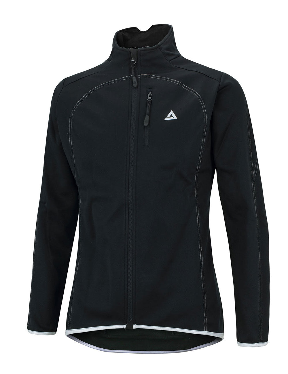 airtracks-pro-line-veste-v-lo-noir-argent-thermique image 1