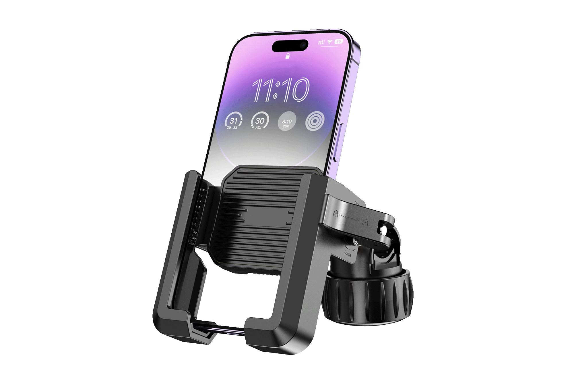 fafrees-support-t-l-phone-v-lo-rotatif-silicone-6-5-pouces image 1