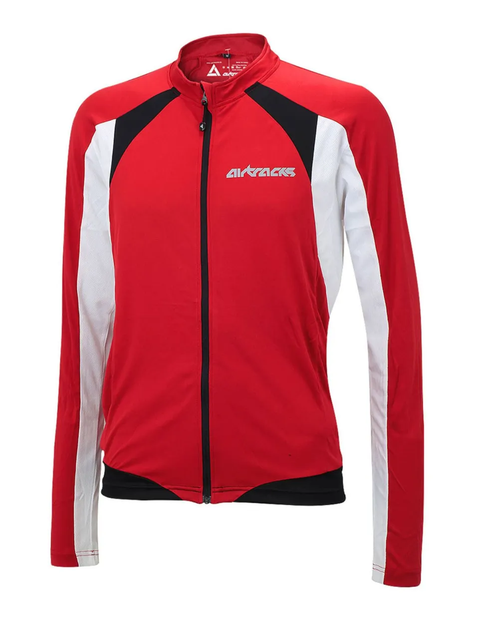 airtracks-v-tements-de-v-lo-maillot-v-lo-rouge-manches-longues image 1