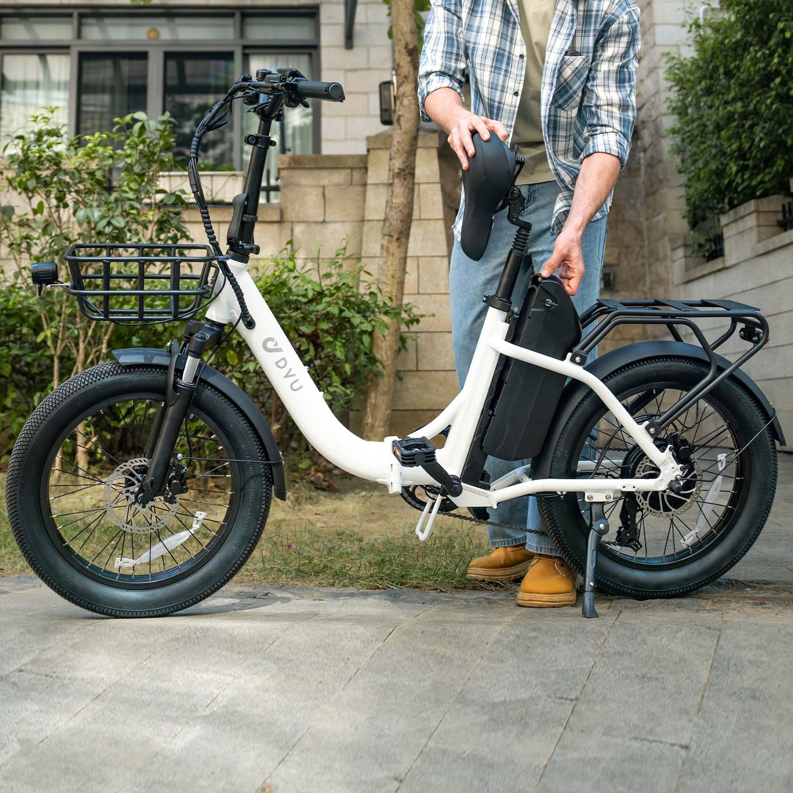 dyu-commuter-c9-v-lo-lectrique-pliable-vert-20-pouces-250w image 5