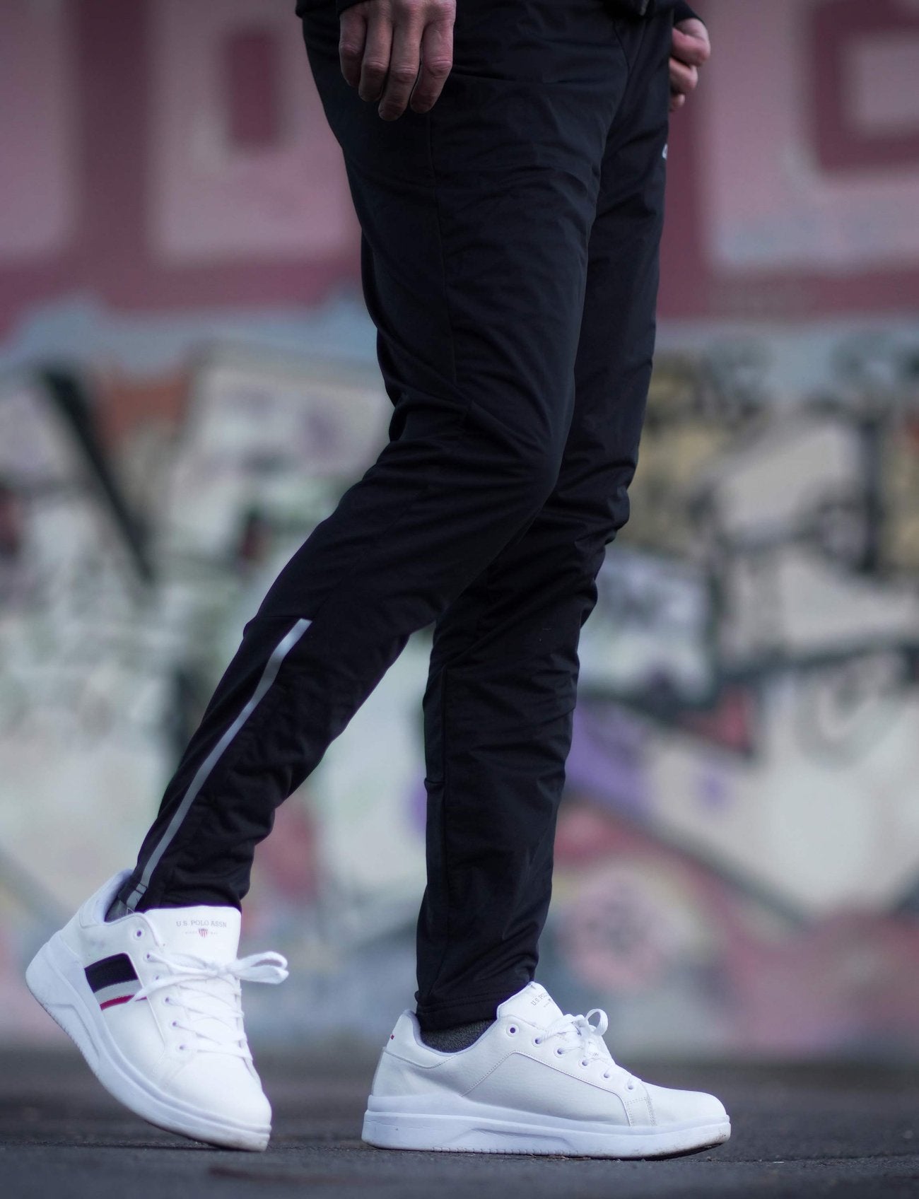 airtracks-pro-team-pantalon-running-homme-hiver-noir-taille-l image 2