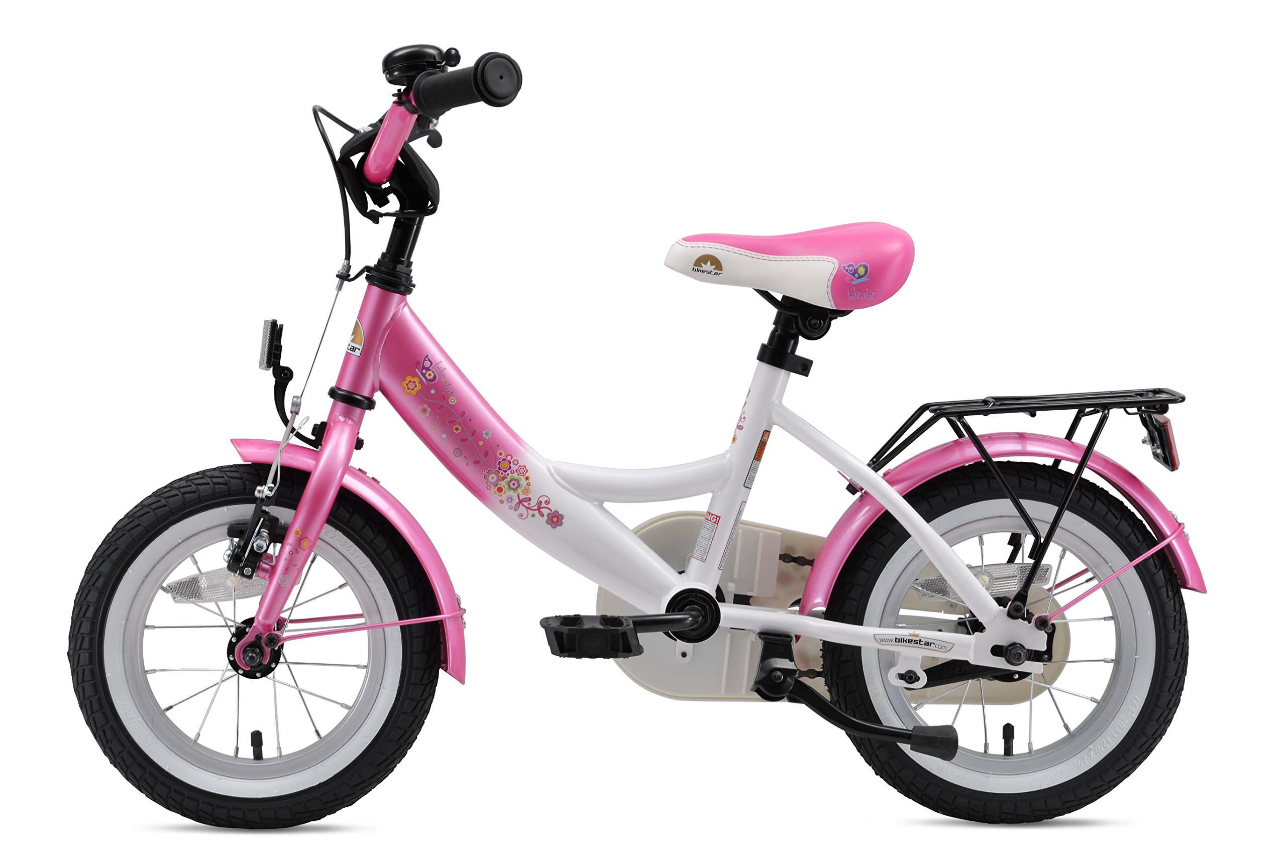 bikestar-classique-12-pouces-v-lo-enfant-rose-3-4-ans image 2