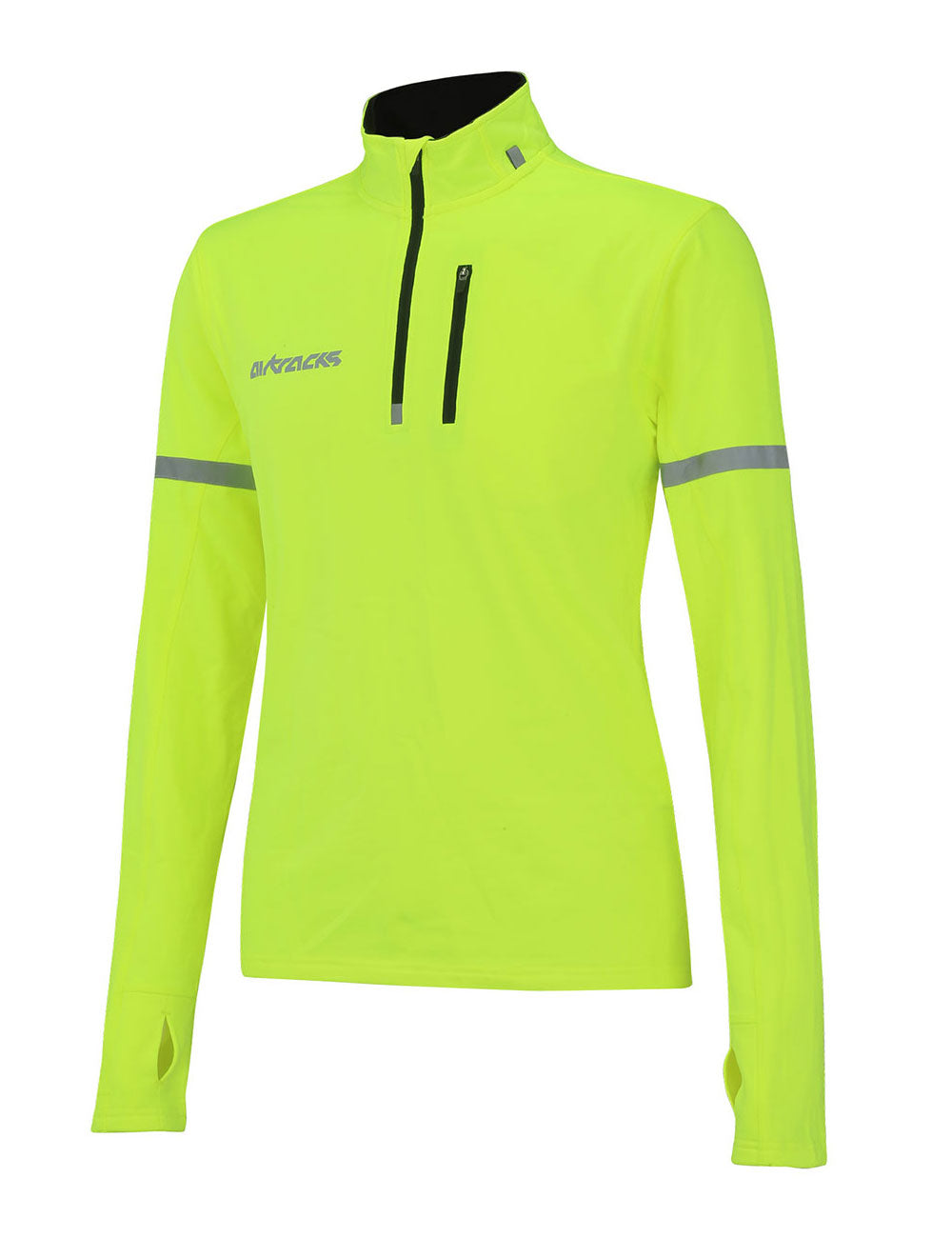 airtracks-v-tements-de-v-lo-maillot-thermique-homme-noir-n-on image 3